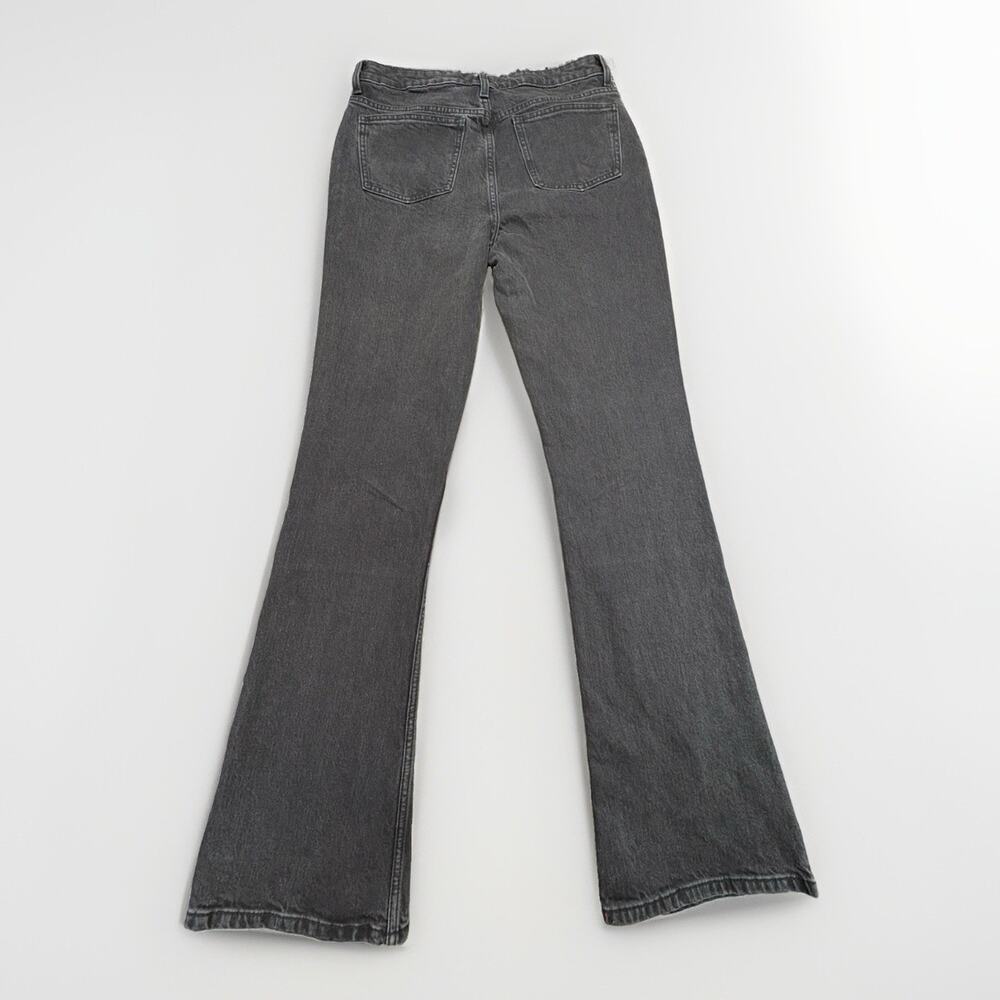 NWT ASOS DESIGN High-Waisted Jeans Washed Black Charcoal Gray Size 28x34 Tall - Picture 2 of 9